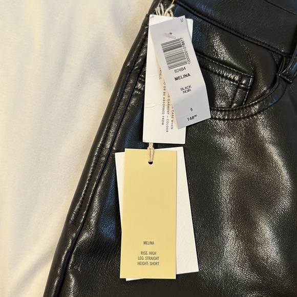 Aritzia Melina Vegan Leather Pants - Picture 5 of 5